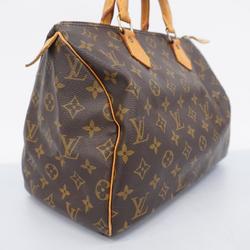 Louis Vuitton Handbag Monogram Speedy 30 M41108 Brown Ladies