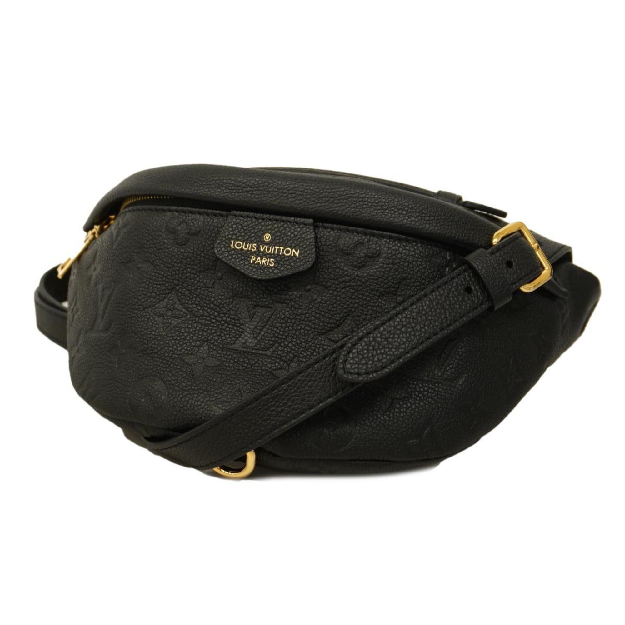 Louis Vuitton Waist Bag Monogram Empreinte Bum M44812 Noir Ladies