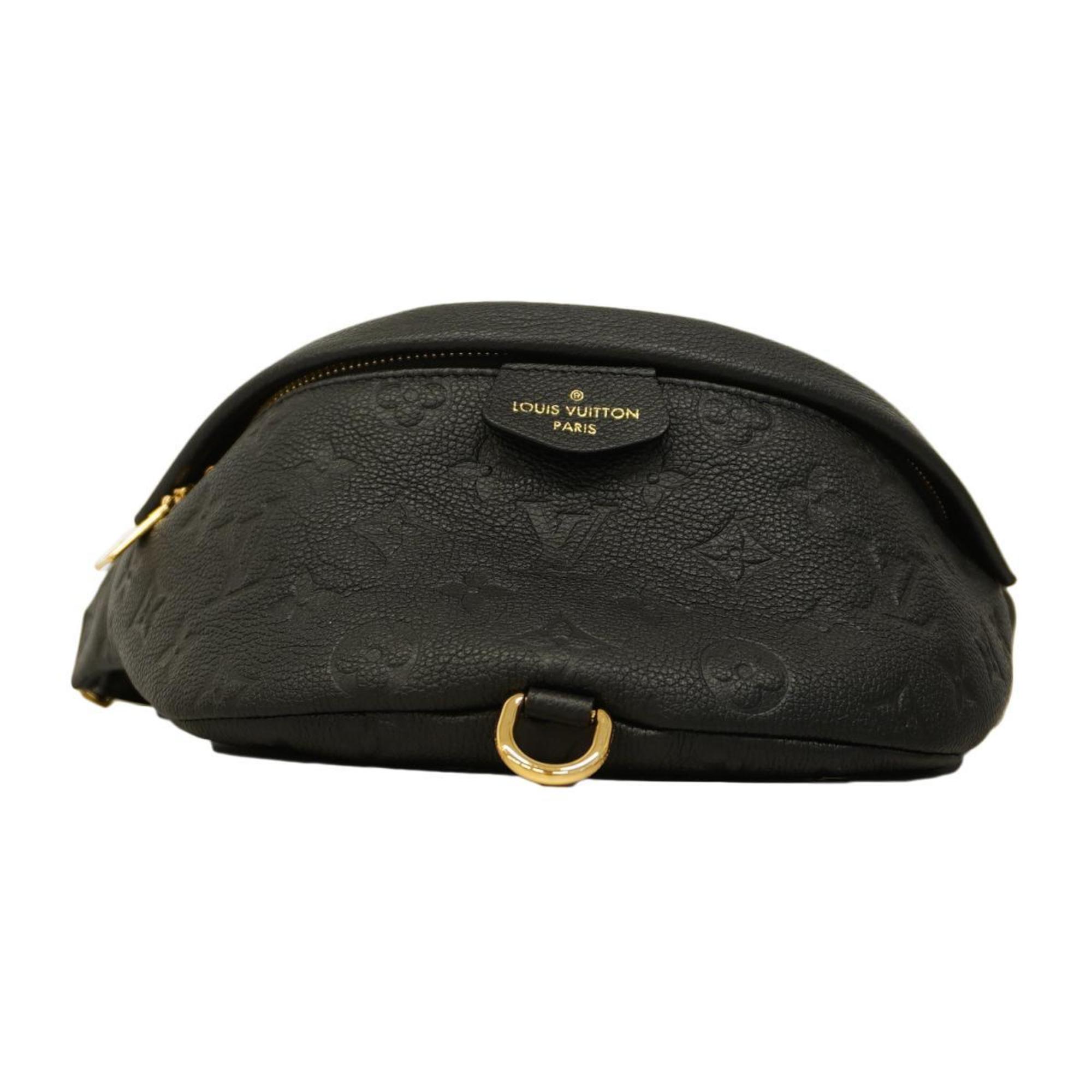 Louis Vuitton Waist Bag Monogram Empreinte Bum M44812 Noir Ladies