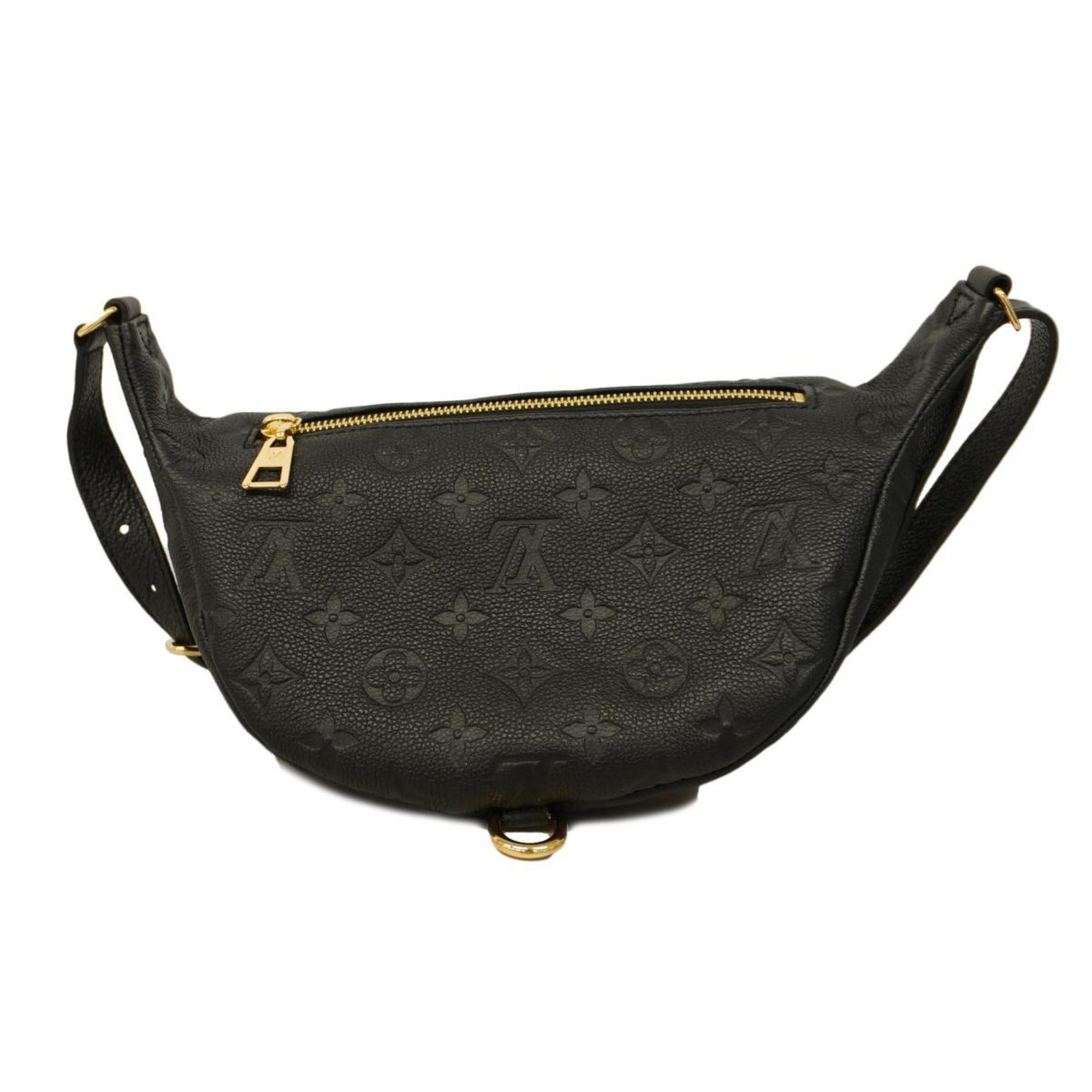 Louis Vuitton Waist Bag Monogram Empreinte Bum M44812 Noir Ladies