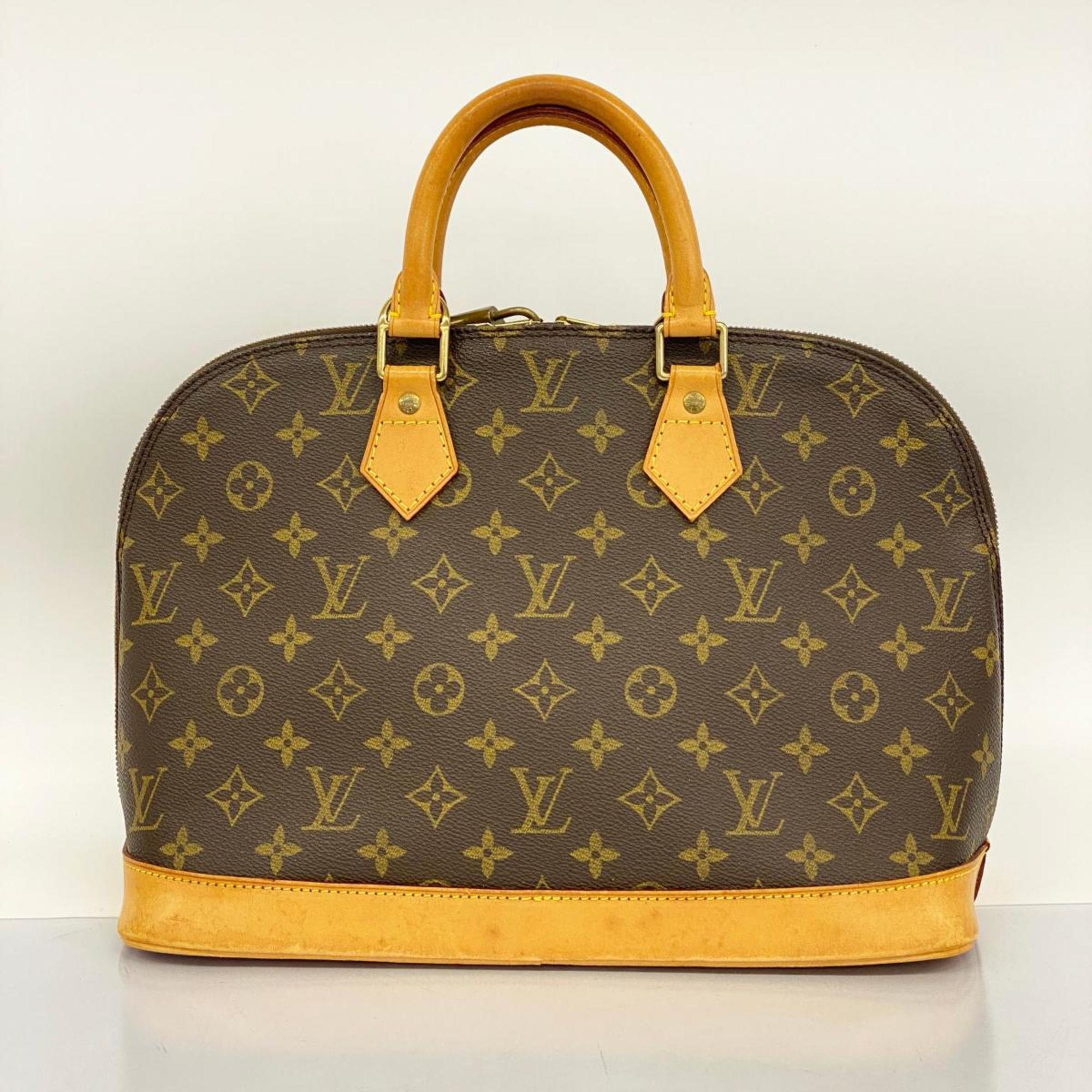 Louis Vuitton handbag Monogram Alma M51130 Brown ladies