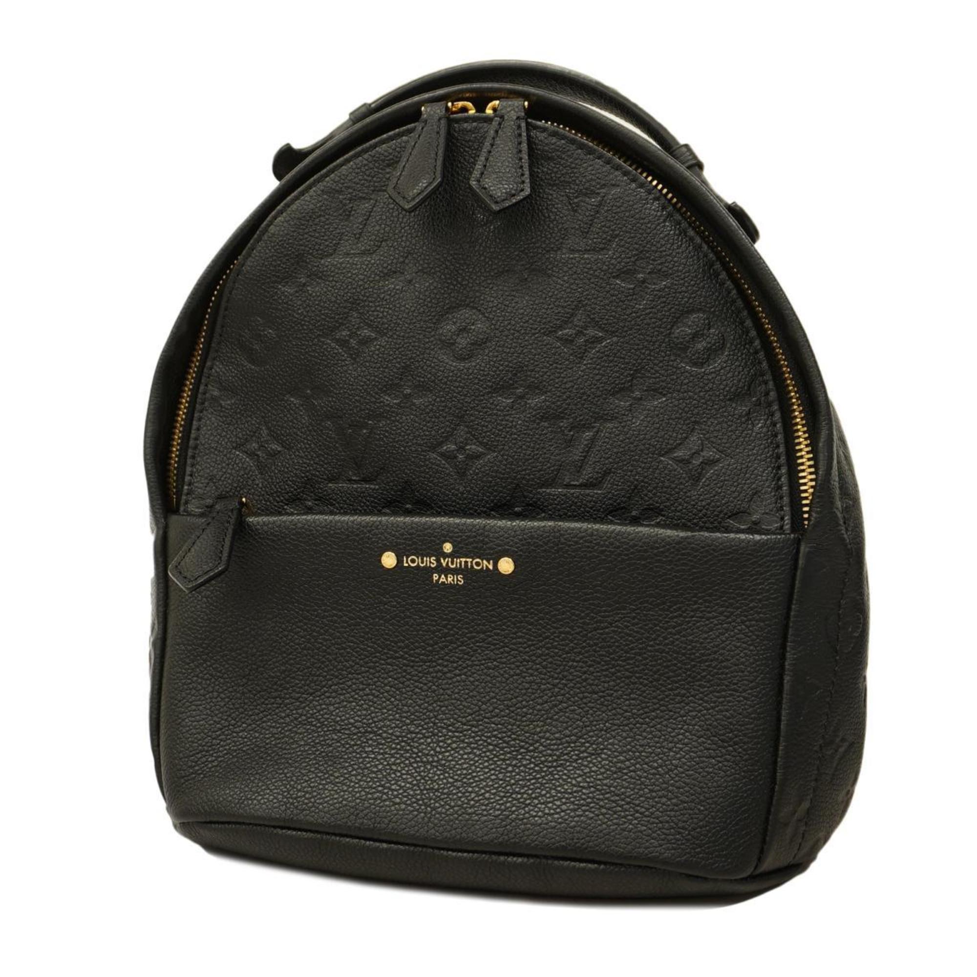 Louis Vuitton Backpack Monogram Empreinte Sorbonne M44016 Noir Ladies