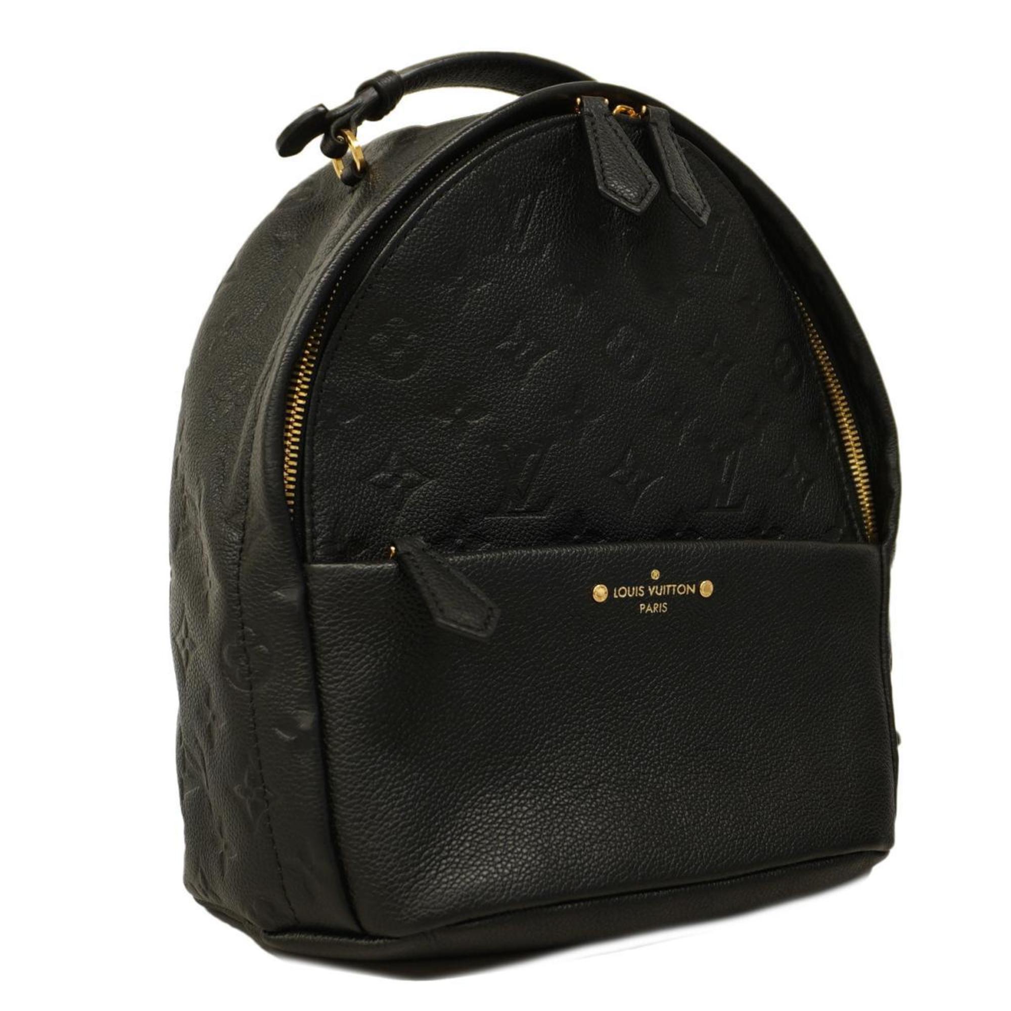 Louis Vuitton Backpack Monogram Empreinte Sorbonne M44016 Noir Ladies