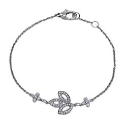 Harry Winston HARRY WINSTON Bracelet for Women PT950 Diamond Lily Cluster Platinum Polished