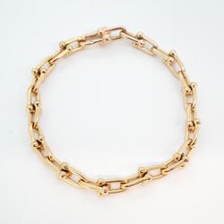 Tiffany Bracelet Small Hardware Link K18PG Pink Gold Women's