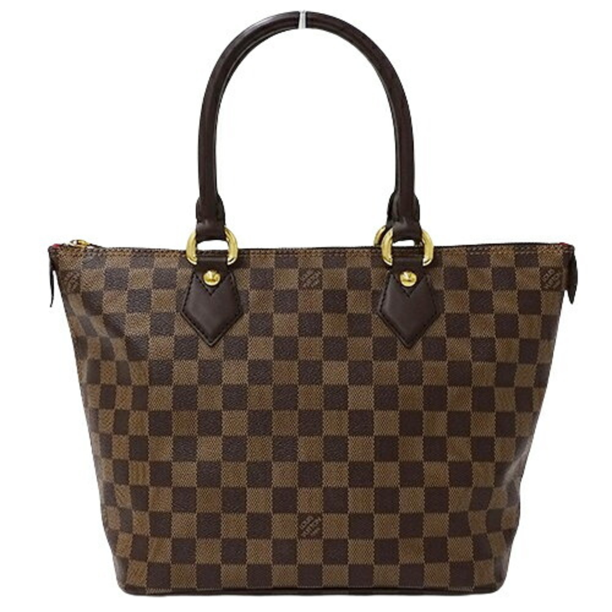 Louis Vuitton Damier Women's Tote Bag Handbag Saleya PM N51183 Brown