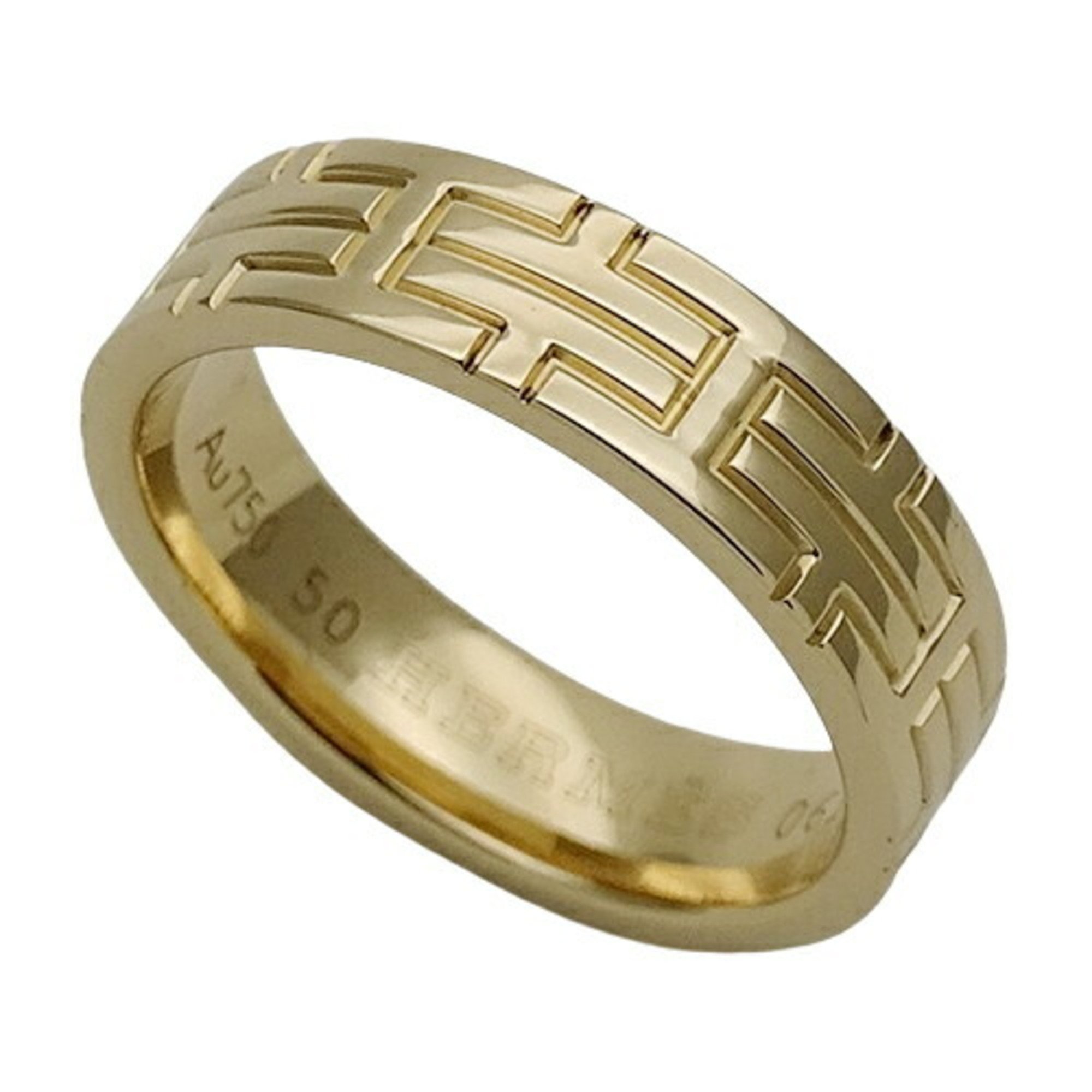 Hermes HERMES Ring for Women and Men, 750YG Kilim Yellow Gold #50, Approx. Size 10, Accessory, Polished