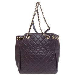 CHANEL Matelasse Shoulder Bag Lambskin Women's