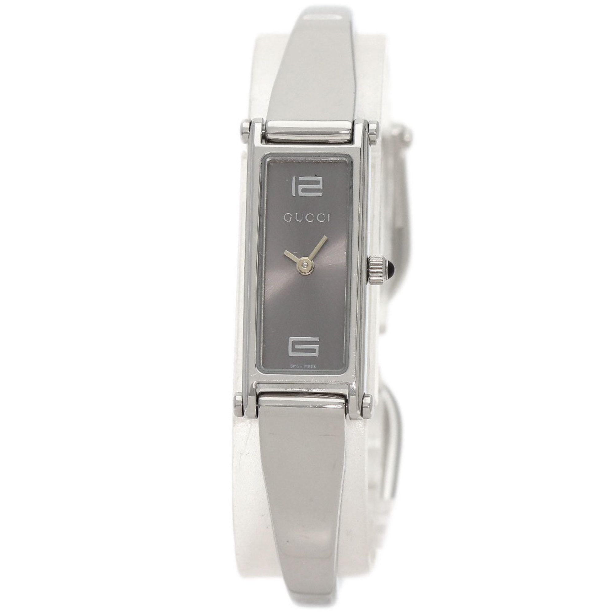 Gucci 1500L Square Face Watch Stainless Steel SS Ladies GUCCI