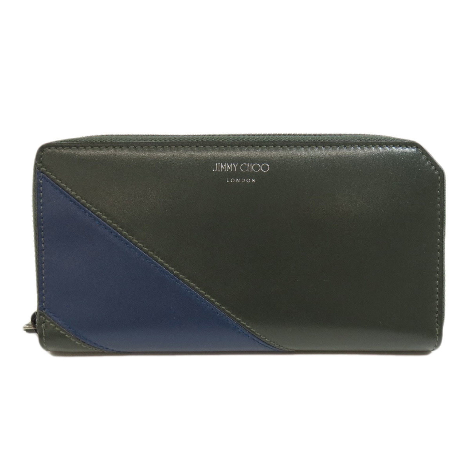 Jimmy Choo Long Wallet Leather Women's