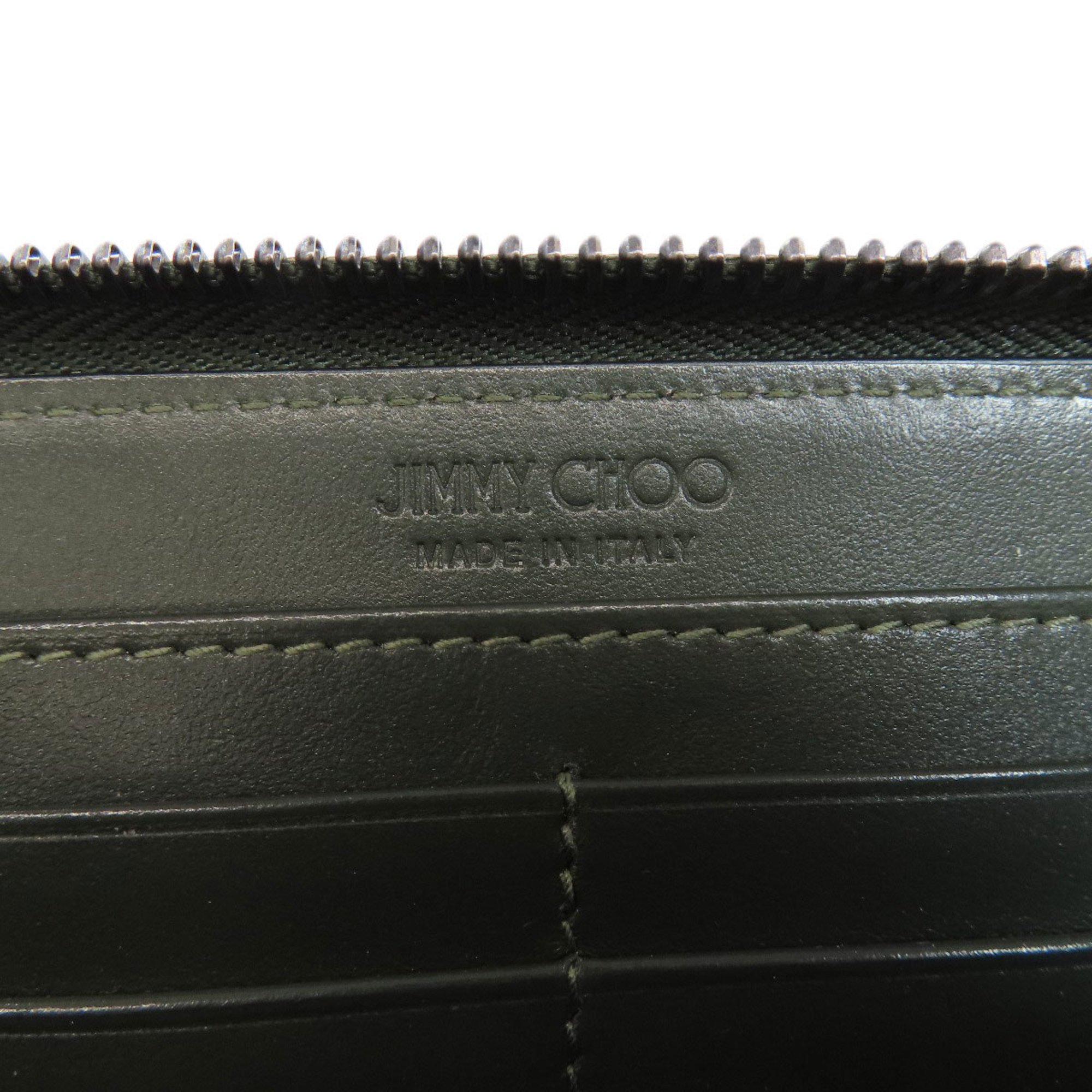 Jimmy Choo Long Wallet Leather Women's