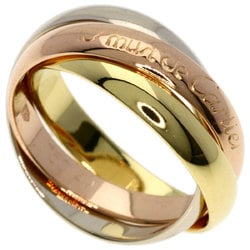 Cartier Trinity #49 Ring, K18 Yellow Gold, K18WG, K18PG, Women's, CARTIER