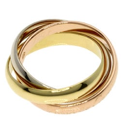 Cartier Trinity #49 Ring, K18 Yellow Gold, K18WG, K18PG, Women's, CARTIER