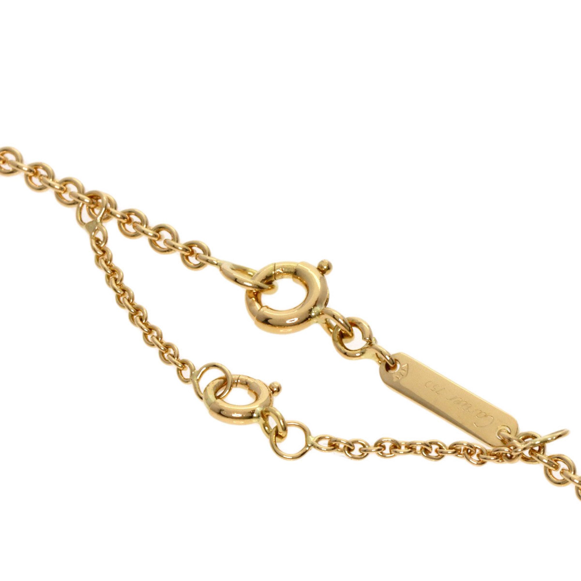 Cartier Chain 42cm Necklace K18 Yellow Gold Women's CARTIER