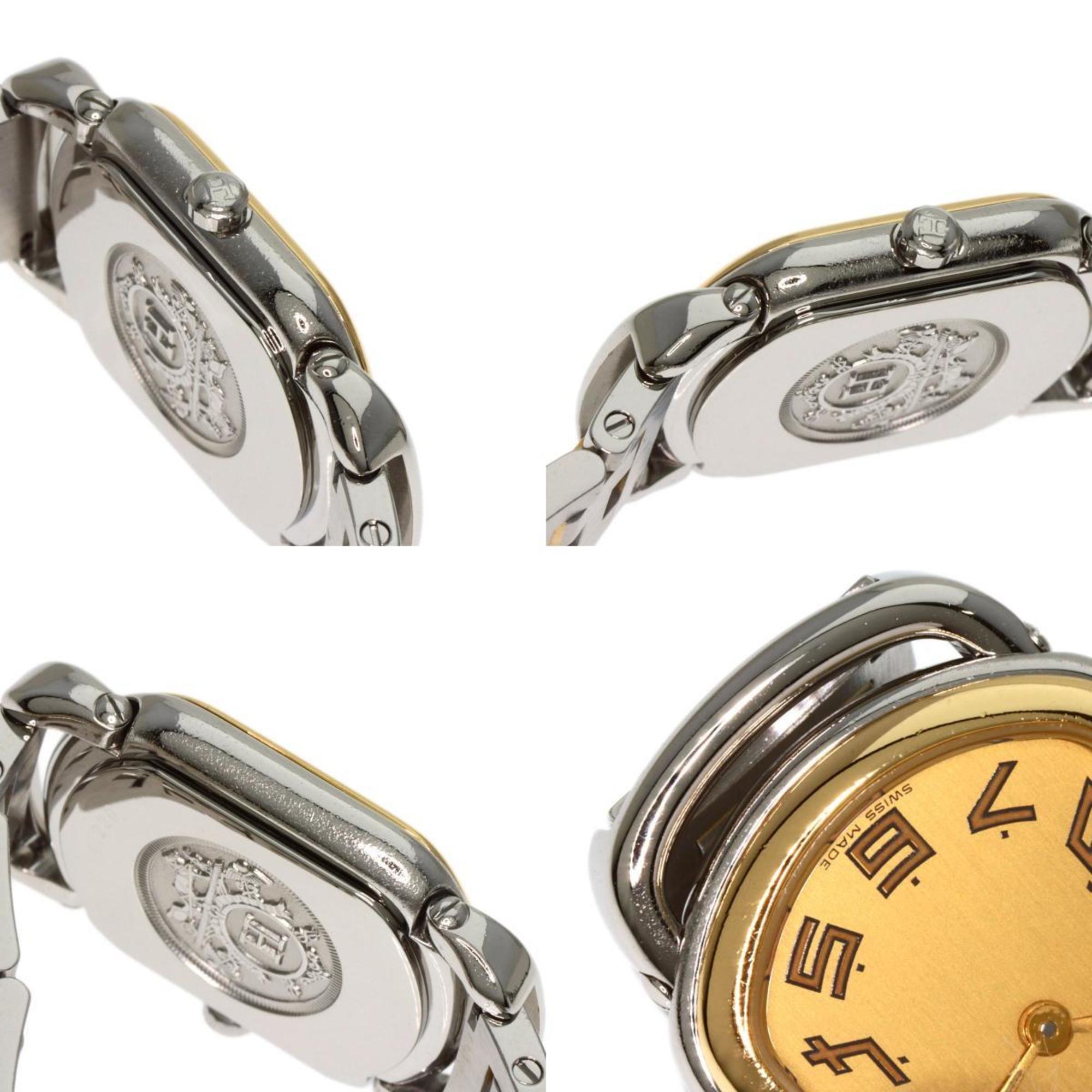 Hermes RA1.220 Rally Watch Stainless Steel SSxGP Ladies HERMES