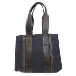 Chloé Chloe Woody Tote Bag Canvas Women's CHLOE