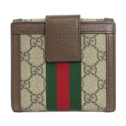 Gucci 523173 Ophidia GG French Flap Wallet Bi-fold Women's GUCCI