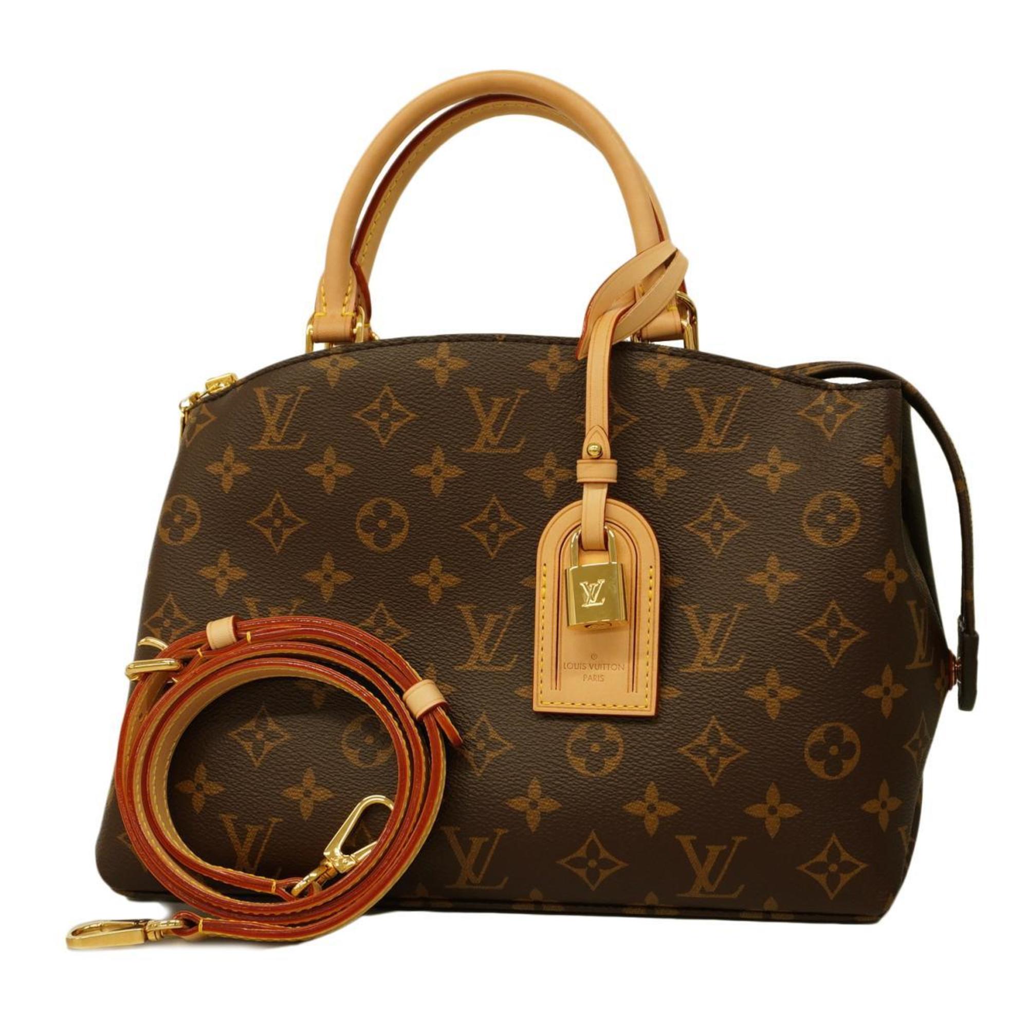 Louis Vuitton Handbag Monogram Petit Pale PM M45900 Brown Ladies