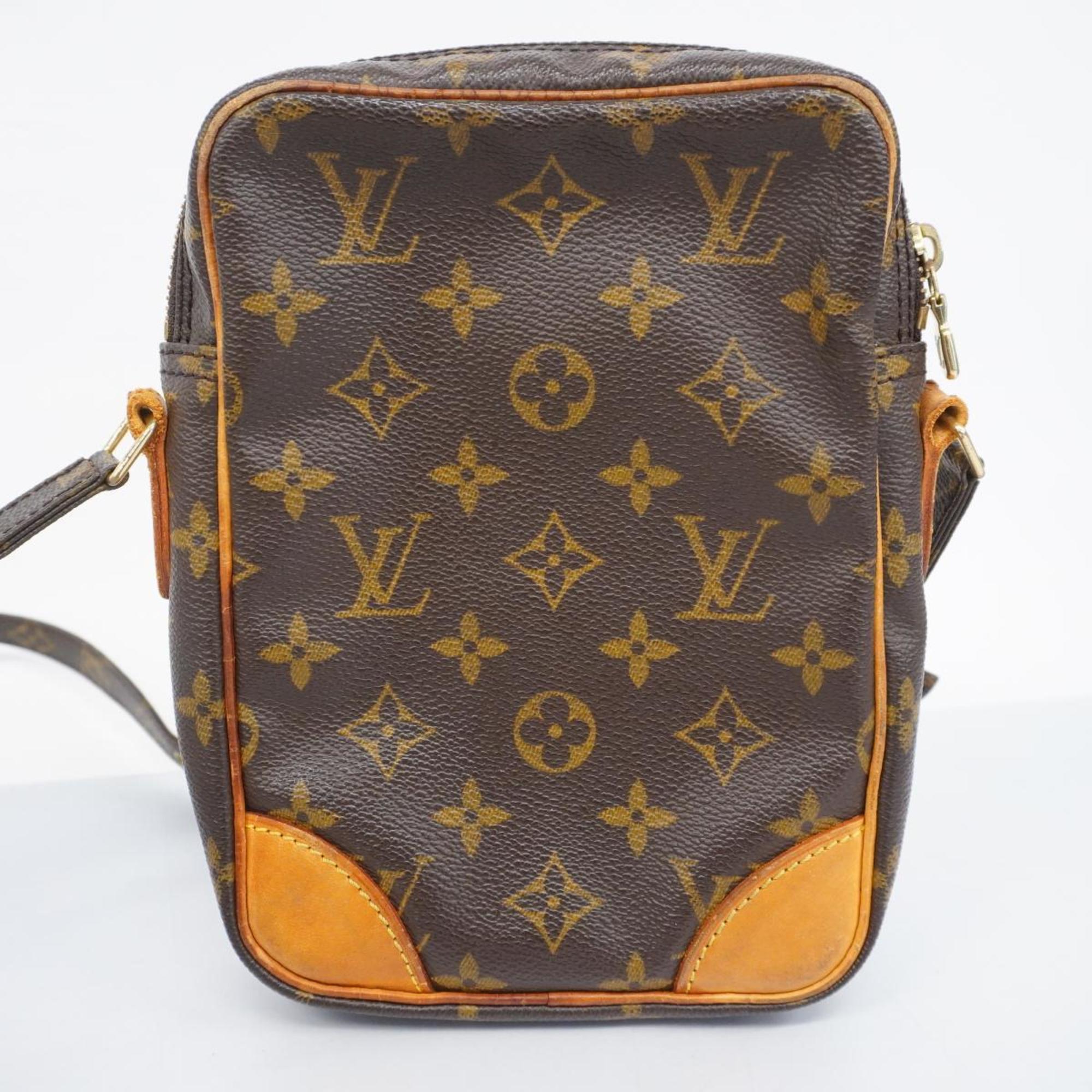 Louis Vuitton Shoulder Bag Monogram Danube M45266 Brown Ladies