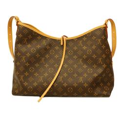 Louis Vuitton Shoulder Bag Monogram Carryall MM NM M46197 Brown Women's