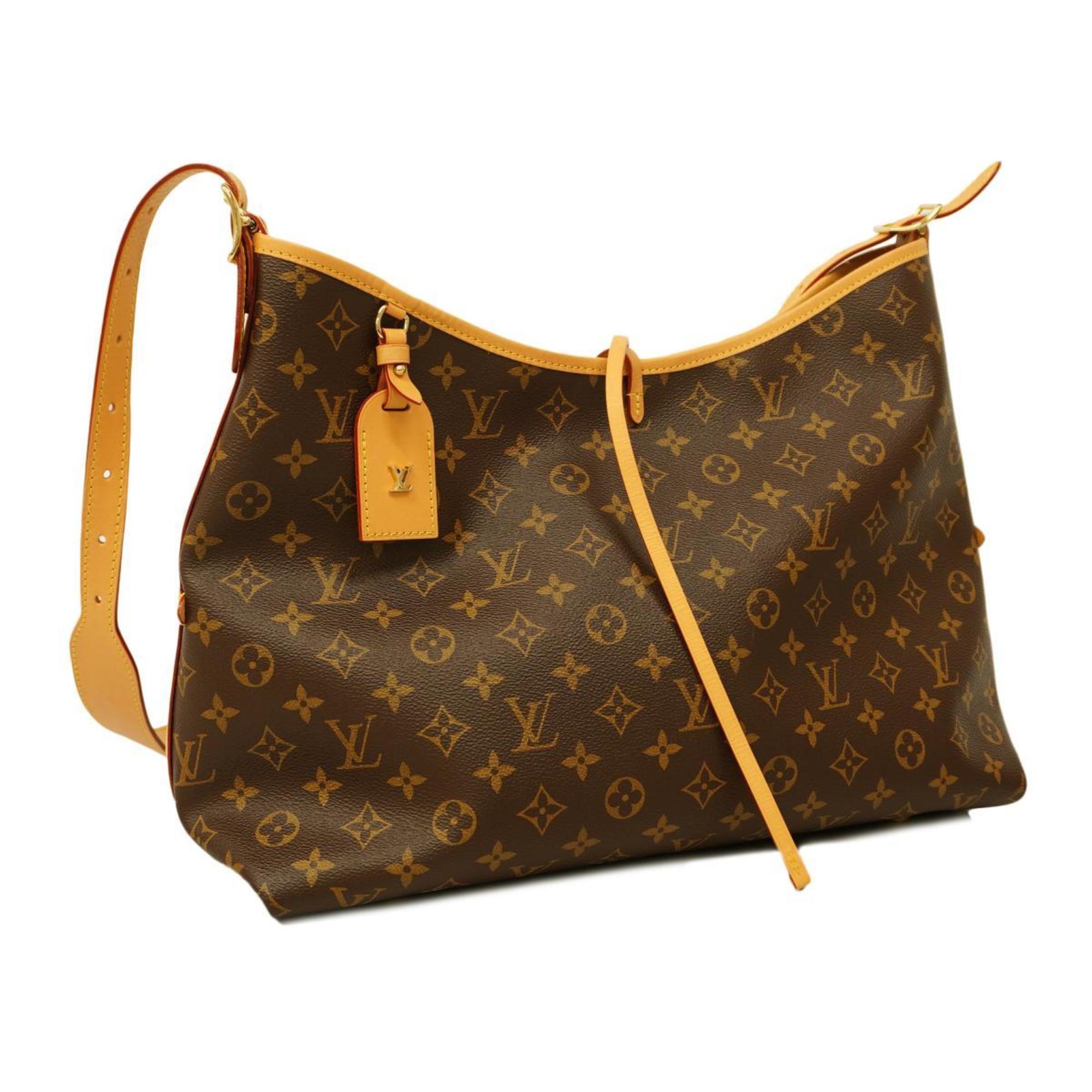 Louis Vuitton Shoulder Bag Monogram Carryall MM NM M46197 Brown Women's