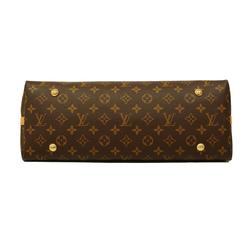 Louis Vuitton Shoulder Bag Monogram Carryall MM NM M46197 Brown Women's