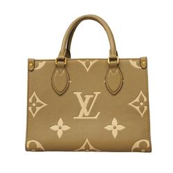 Louis Vuitton Handbag Monogram Empreinte On the Go PM M45779 Tourtrem Crème Ladies