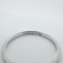 Tiffany Ring Knife Edge Pt950 Platinum Men's