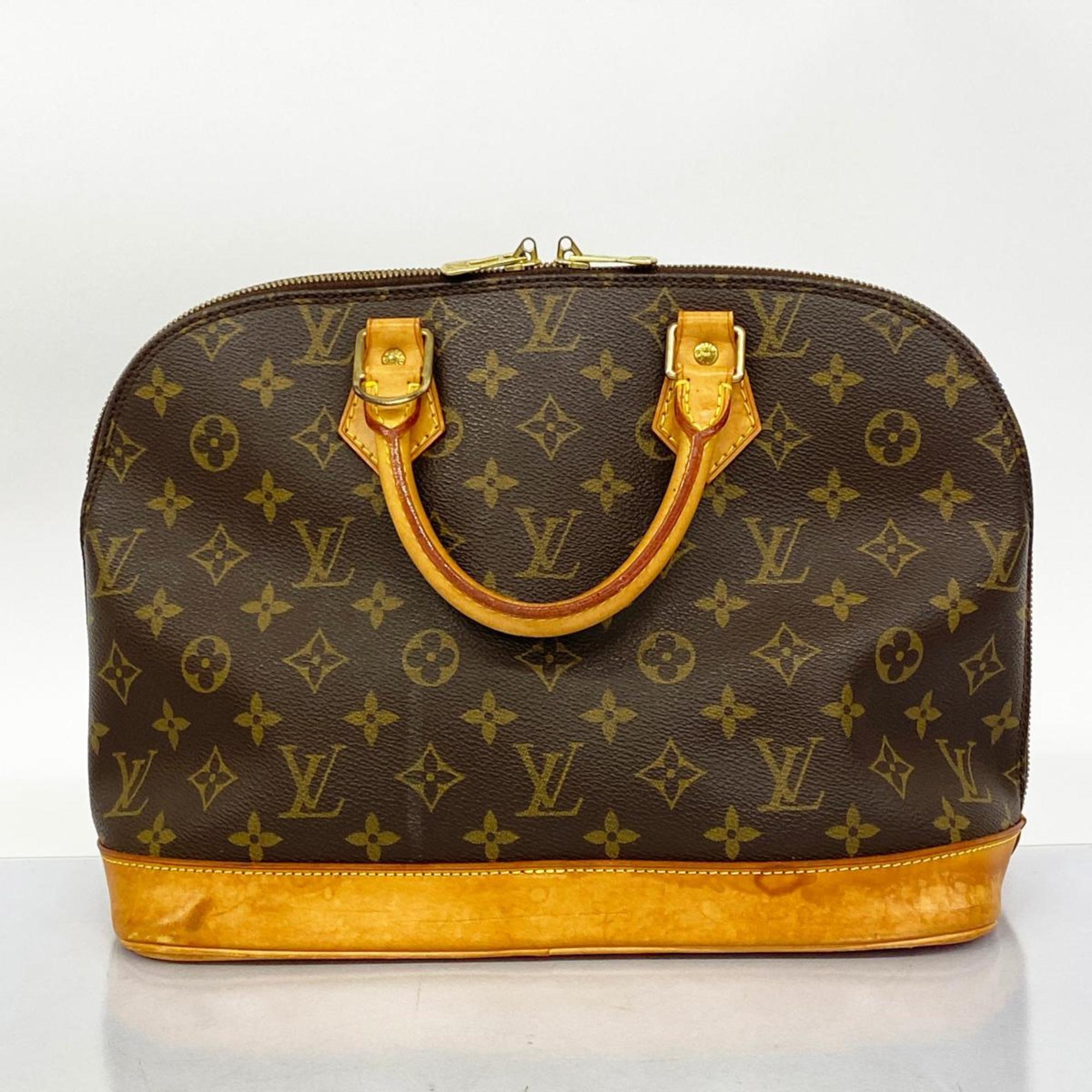 Louis Vuitton handbag Monogram Alma M51130 brown ladies