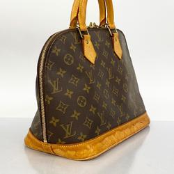 Louis Vuitton handbag Monogram Alma M51130 brown ladies