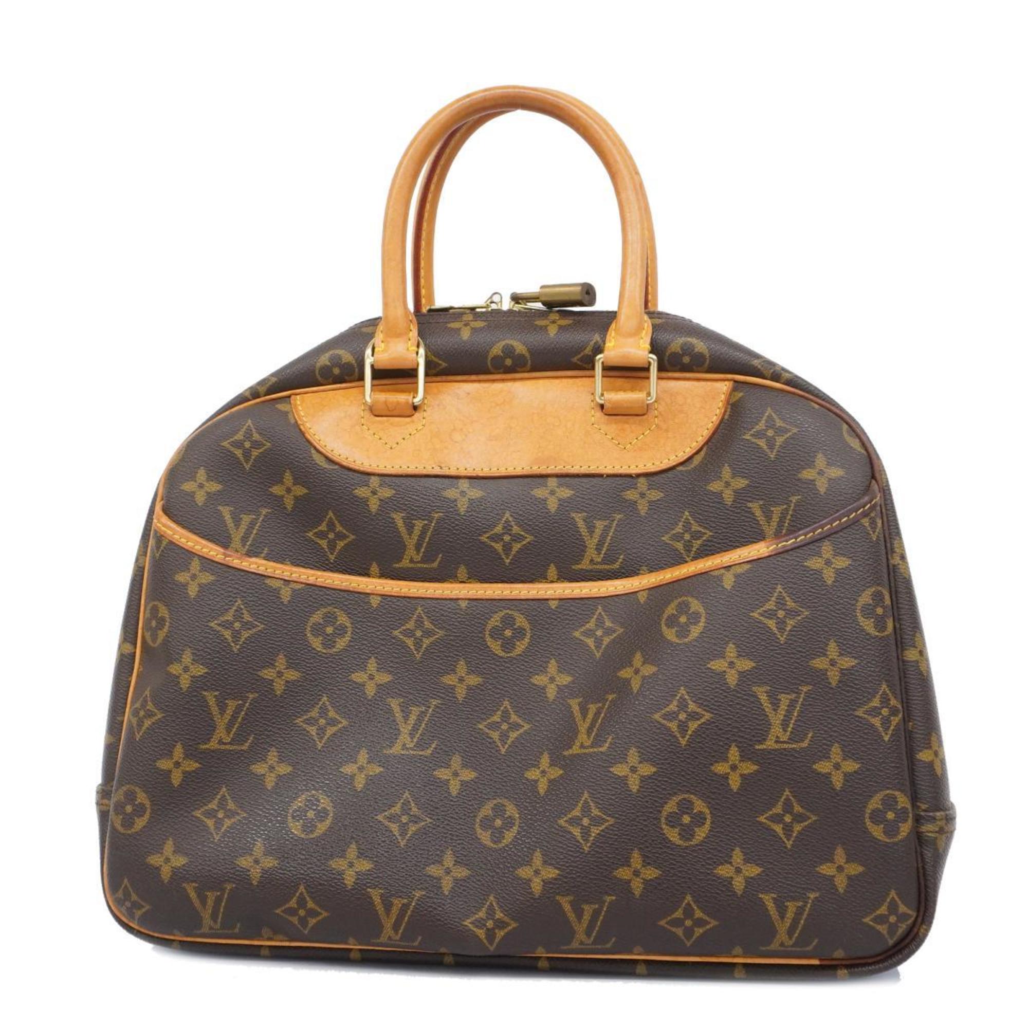 Louis Vuitton Handbag Monogram Deauville M47270 Brown Ladies