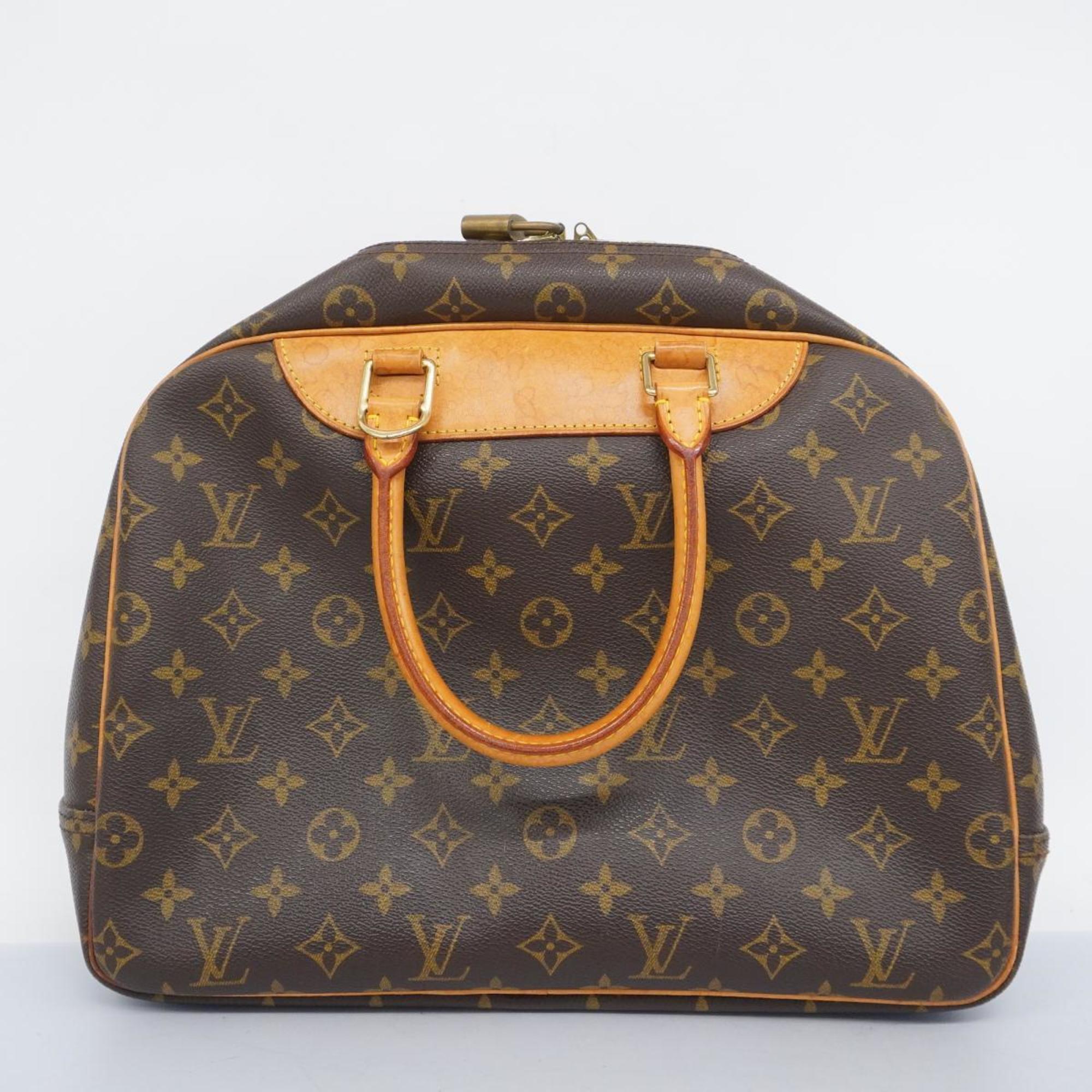 Louis Vuitton Handbag Monogram Deauville M47270 Brown Ladies