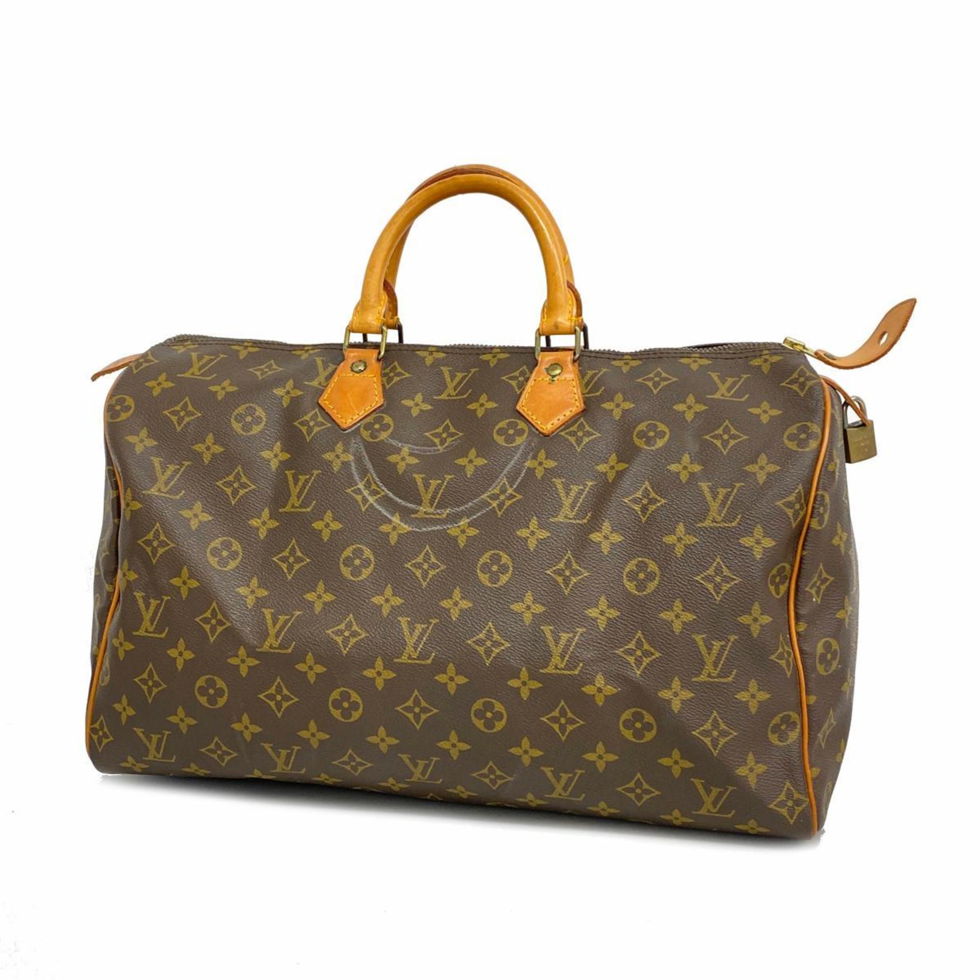 Louis Vuitton Handbag Monogram Speedy 40 M41106 Brown Ladies