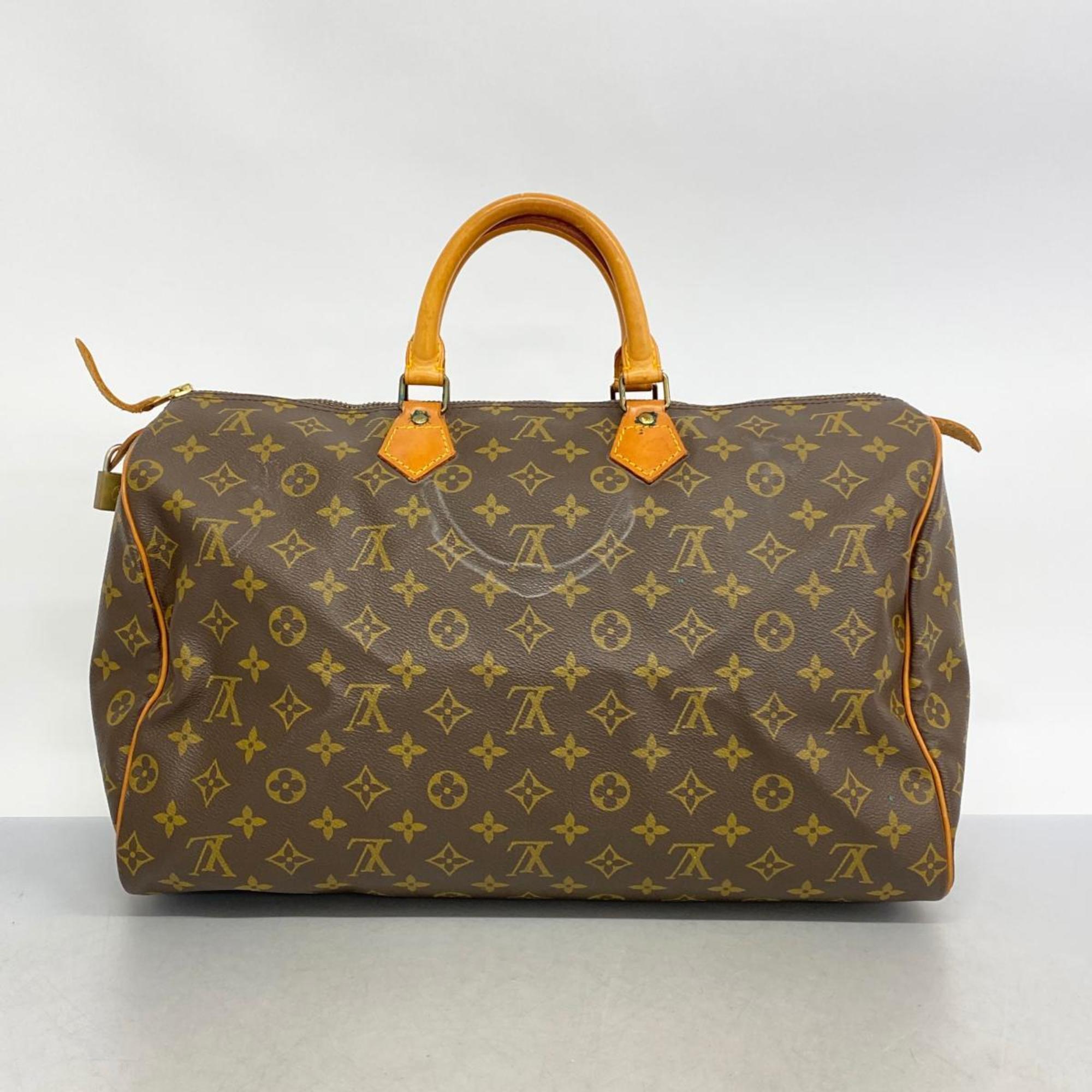 Louis Vuitton Handbag Monogram Speedy 40 M41106 Brown Ladies