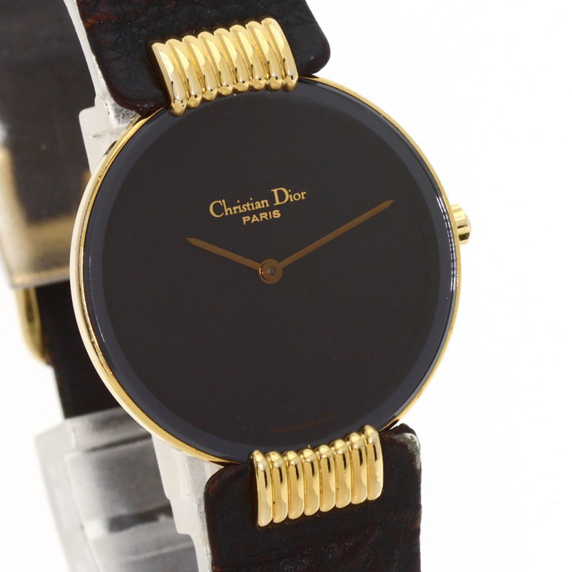 Christian Dior 46.153 Vakira Watch GP Leather Ladies CHRISTIAN DIOR