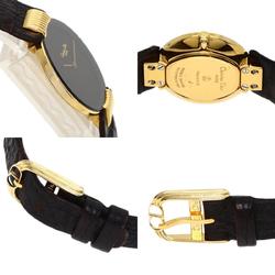 Christian Dior 46.153 Vakira Watch GP Leather Ladies CHRISTIAN DIOR