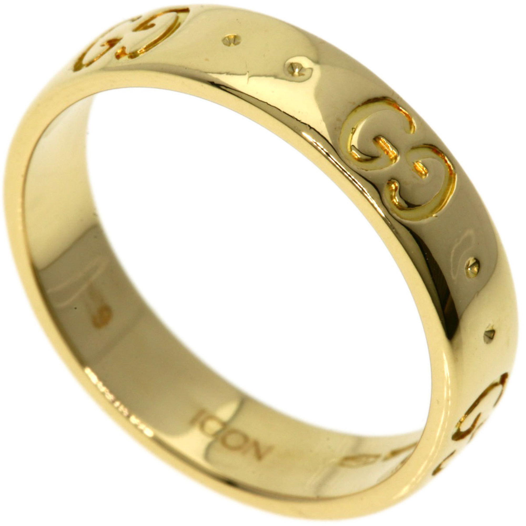 Gucci Icon #9 Ring, 18K Yellow Gold, Women's, GUCCI