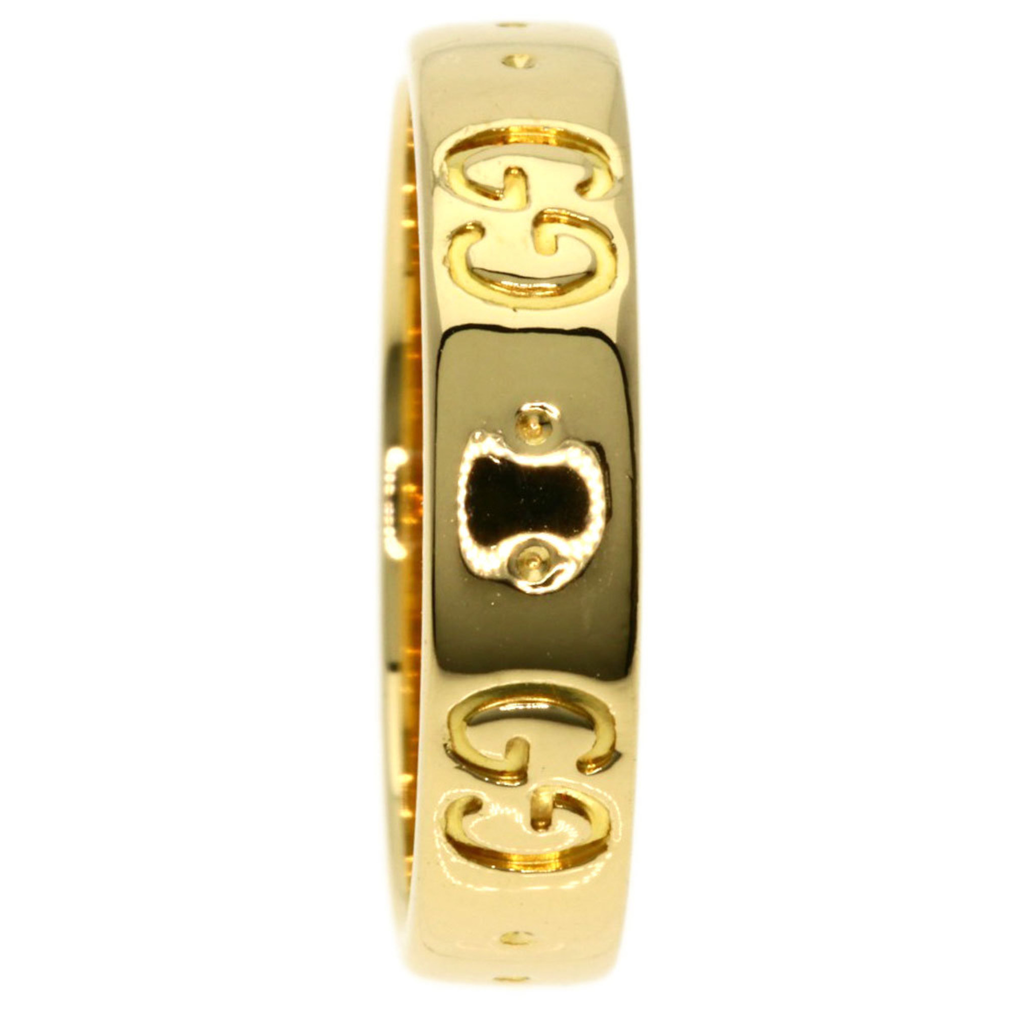 Gucci Icon #9 Ring, 18K Yellow Gold, Women's, GUCCI