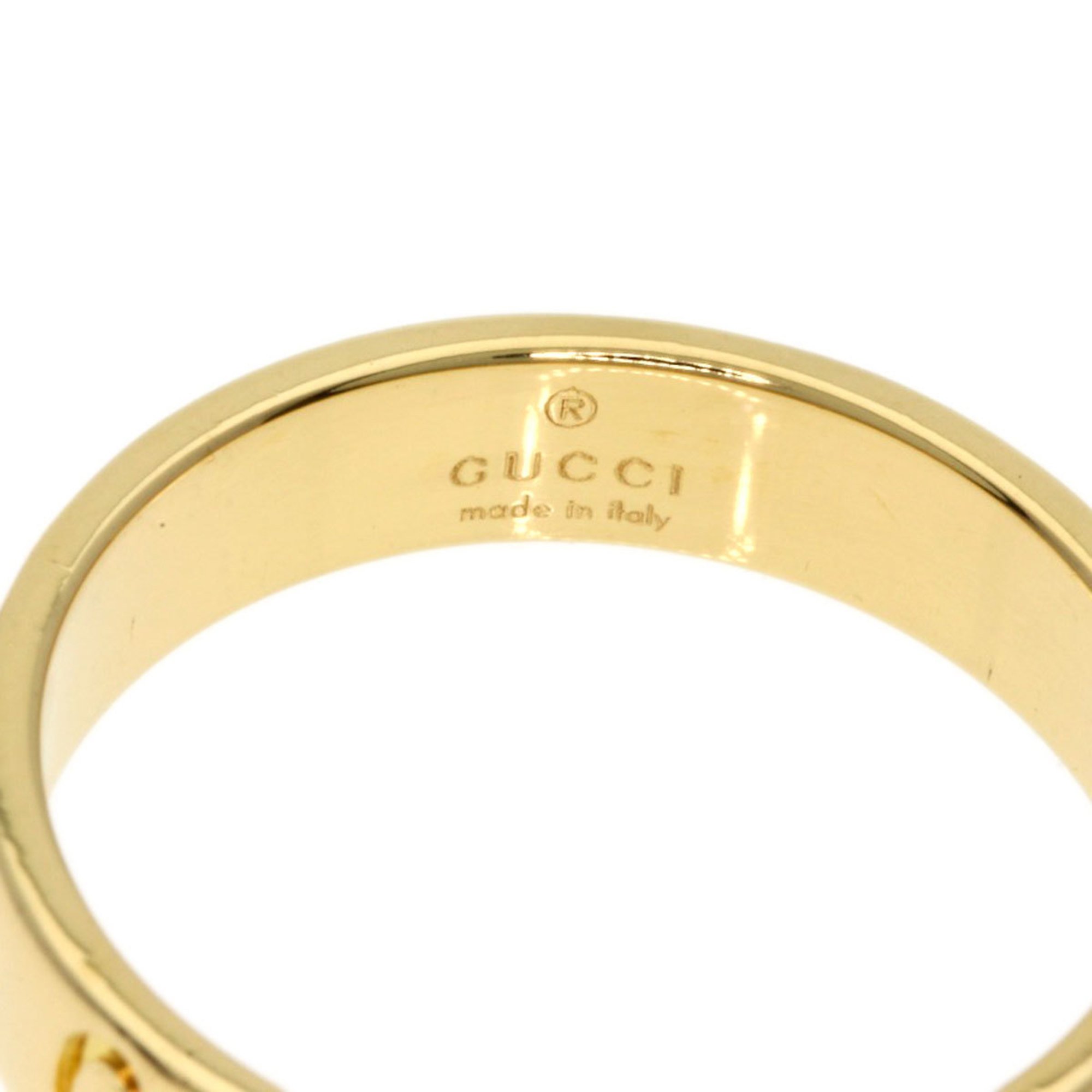 Gucci Icon #9 Ring, 18K Yellow Gold, Women's, GUCCI