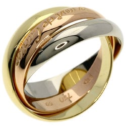 Cartier Trinity #50 Ring, K18 Yellow Gold, K18WG, K18PG, Women's, CARTIER