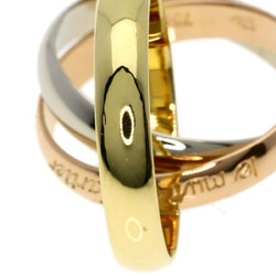 Cartier Trinity #50 Ring, K18 Yellow Gold, K18WG, K18PG, Women's, CARTIER