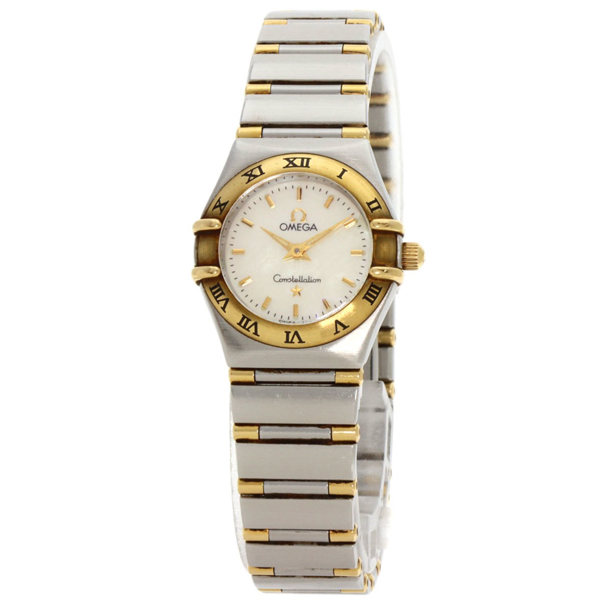 OMEGA 1362.70 Constellation Watch Stainless Steel SSxK18YG Ladies