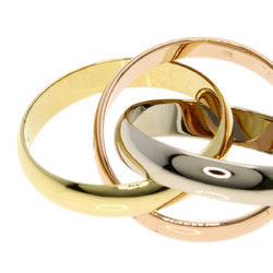 Cartier Trinity #47 Ring, K18 Yellow Gold, K18WG, K18PG, Women's, CARTIER