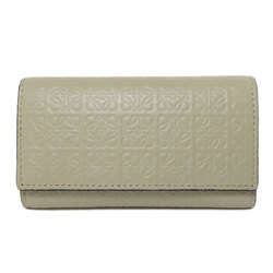 LOEWE Repeat Anagram Pattern Key Case Leather Women's