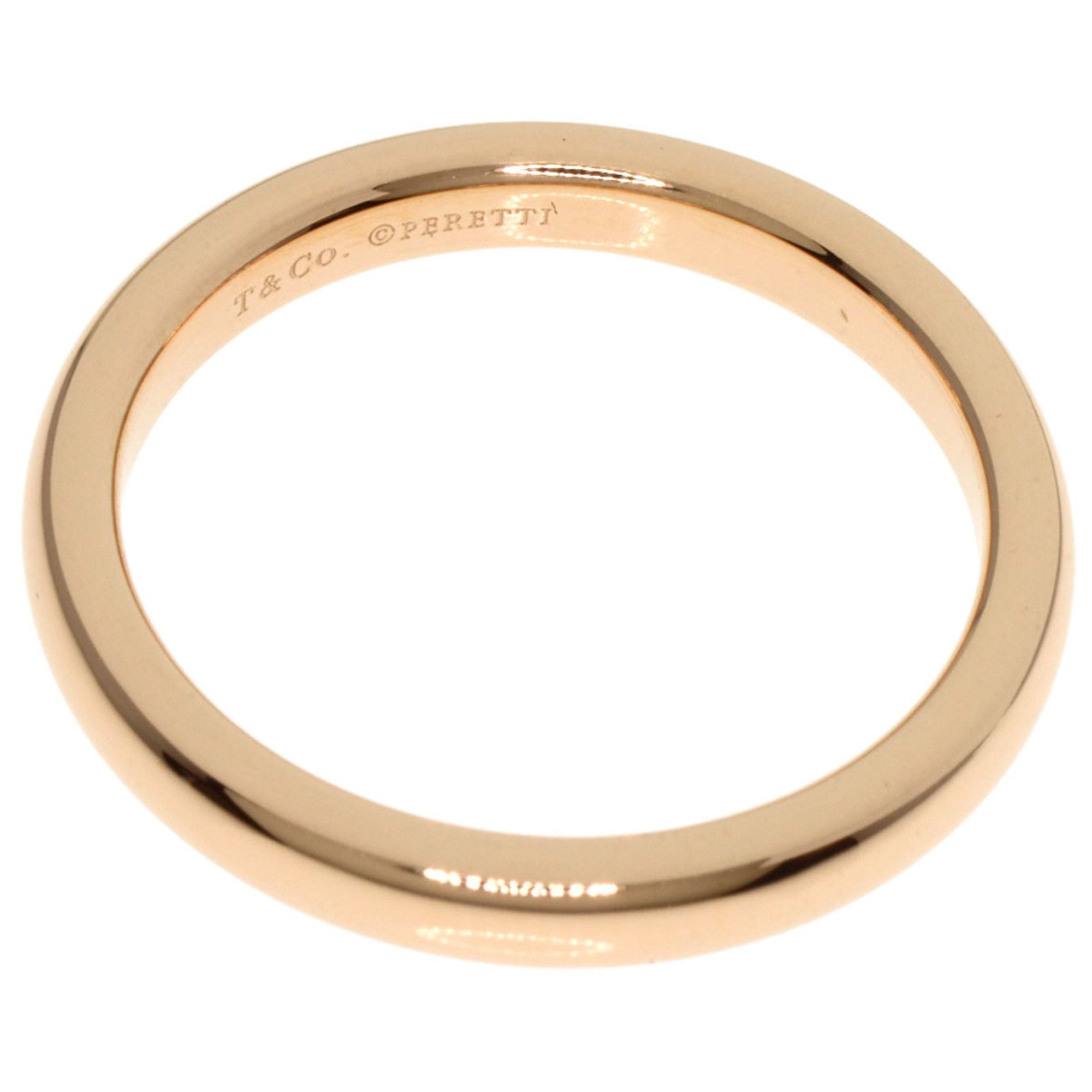 Tiffany Classic Wedding Band Ring, 18K Pink Gold, Women's, TIFFANY&Co.