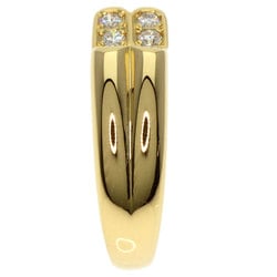 Christian Dior Dior Diamond Ring, 18K Yellow Gold, Women's