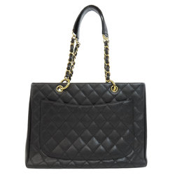 Chanel Matelasse Chain Bag Tote Caviar Skin Women's CHANEL