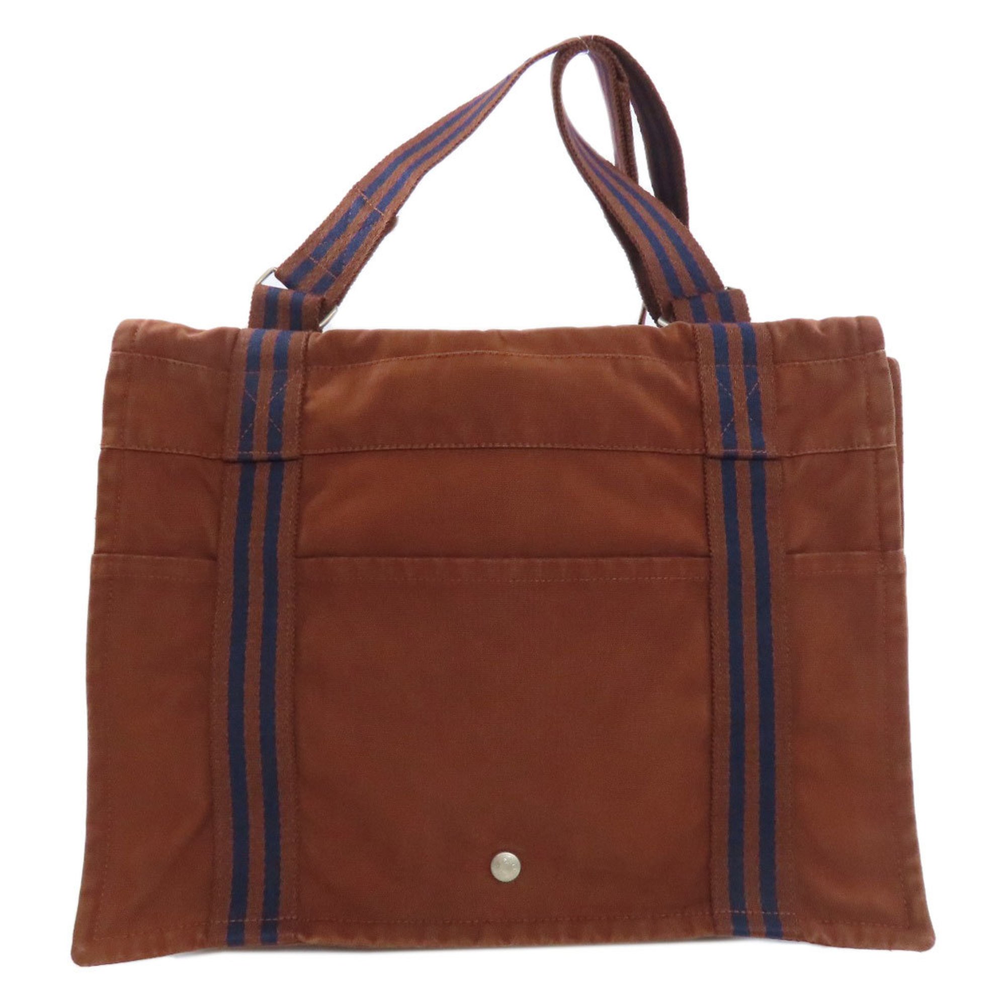 Hermes Sac Foul Toubassas Shoulder Bag Canvas Women's HERMES