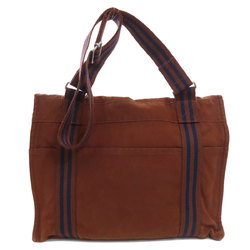 Hermes Sac Foul Toubassas Shoulder Bag Canvas Women's HERMES