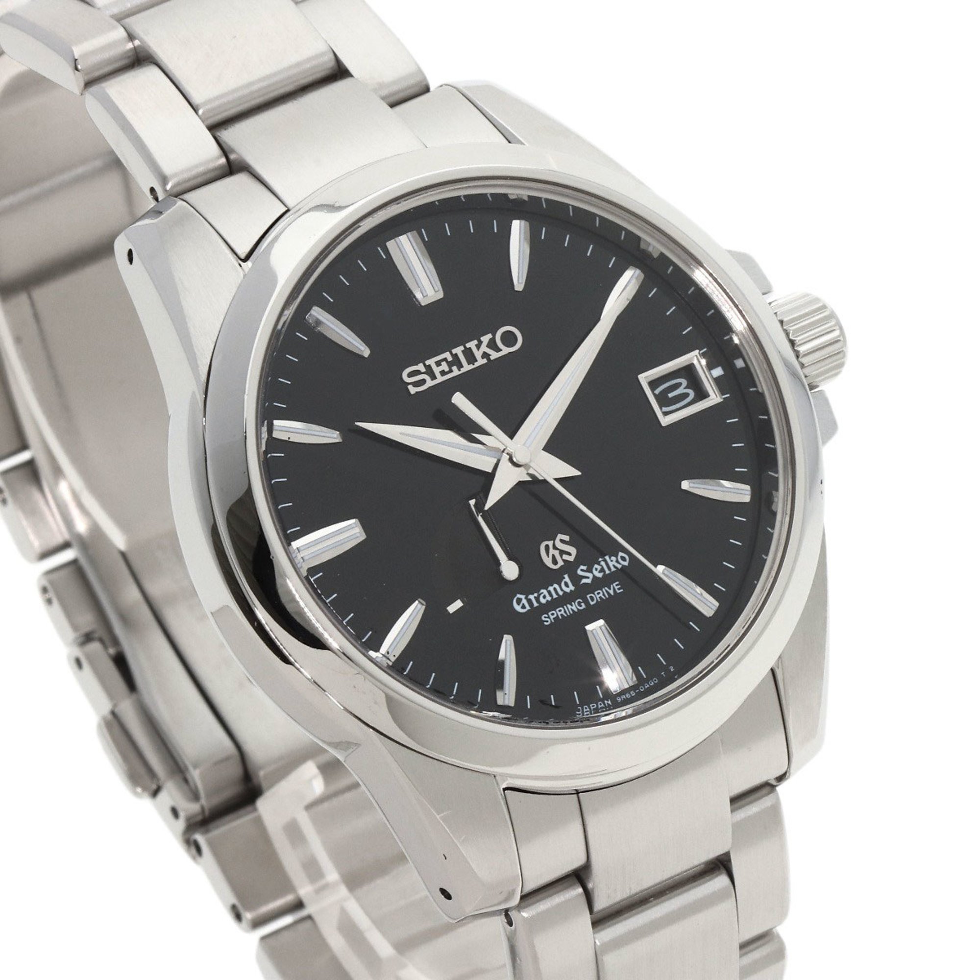 Seiko SBGA027 9R65-0AG1 Grand Spring Drive Power Reserve Watch Stainless Steel SS Men's SEIKO